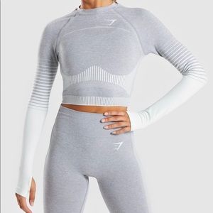 Gymshark FULL SET Amplify Seamless Sea Foam Green